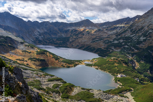 Fototapeta Naklejka Na Ścianę i Meble -  Valley of Five Polish Lakes, High Tatras, Poland.