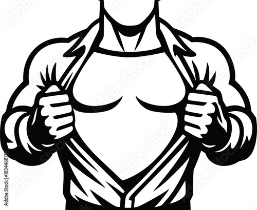 Comic Superhero Editable Vector AI File | Adobe Illustrator | Export to SVG, EPS, PDF, PNG, DXF, JPEG