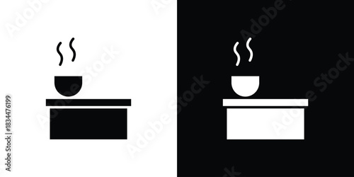 Turkish bath icons vector silhouette design. Vector flat graphic design illustration.