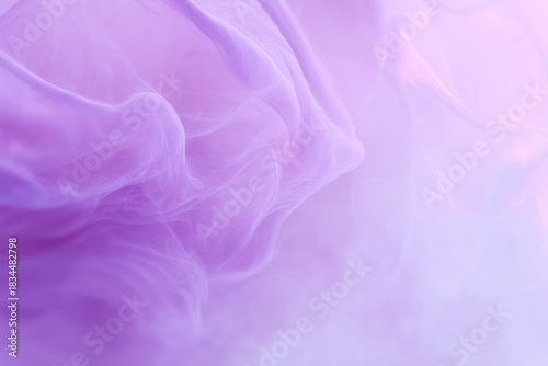 Purple abstract background with soft pastel gradient color and clouds.