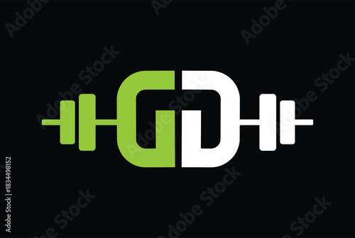 G, GG, C, CC Fitness gym logo vector for any business especially for gym fitness.
