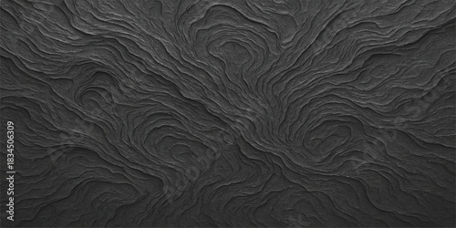 Dark brown and black leather texture pattern for a rough material surface design backdrop