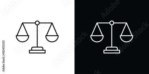 Scale icons pack set, ready to use vector