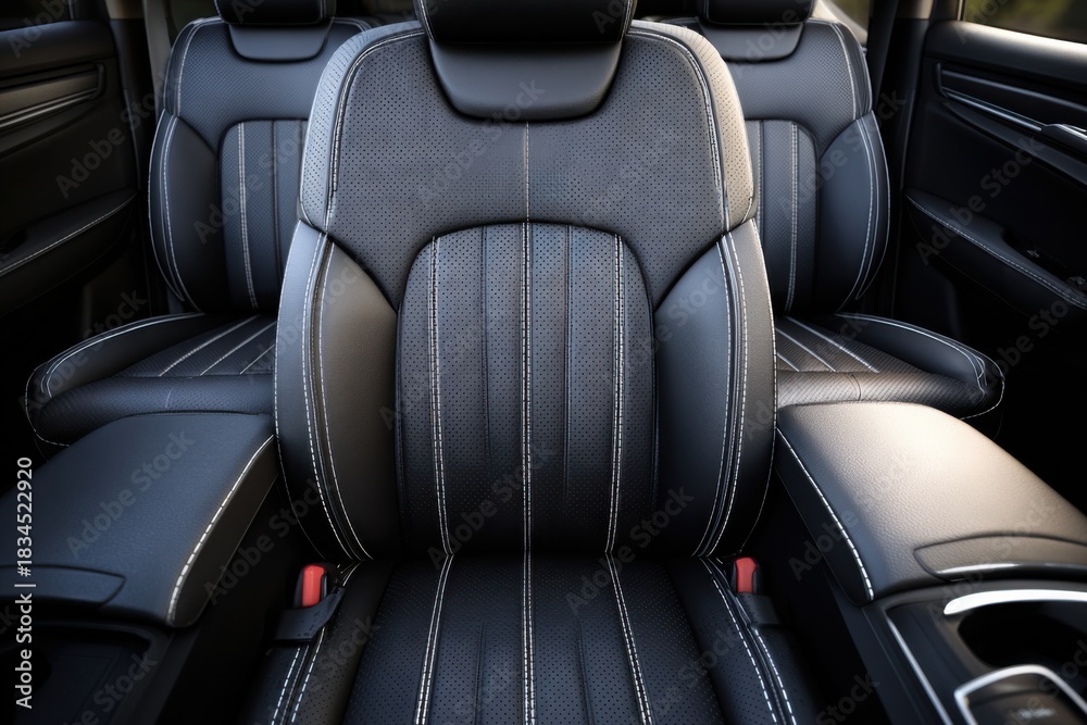 Fototapeta premium Luxury Car Interior Design