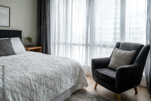 Cozy Modern Bedroom Interior