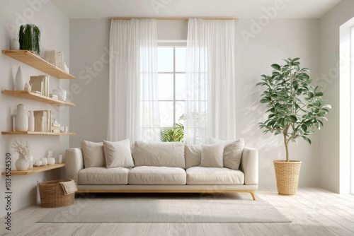 Cozy Minimalist Living Room