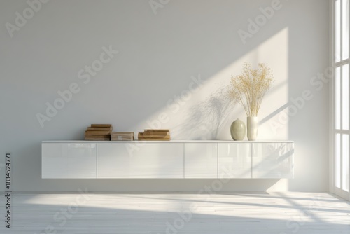 Modern Minimalist Living Space