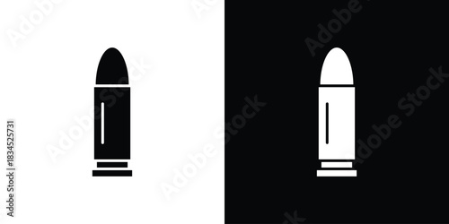 Bullet icons vector. silhouette or icon or pictogram.