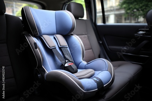 Child Safety Car Seat in Vehicle