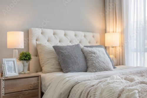 Cozy Bedroom Interior with Modern Decor