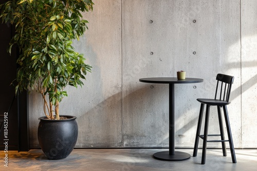 Industrial Chic Cafe Corner