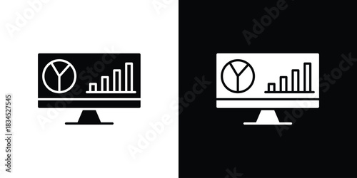Dashboard icons vector. silhouette or icon or pictogram.