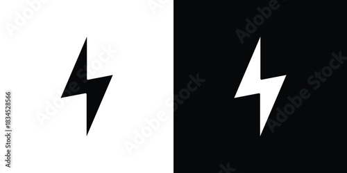 Flash icons vector. silhouette or icon or pictogram.