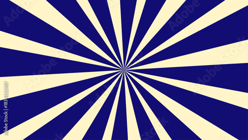 Vintage circus optical pattern with narrowing stripes creating a dramatic focal point. Retro geometric vibe for bold prints, event graphics, packaging, and eye-catching contemporary decor.