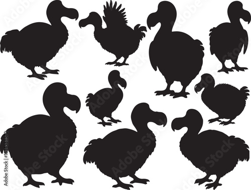 Dodo Silhouettes