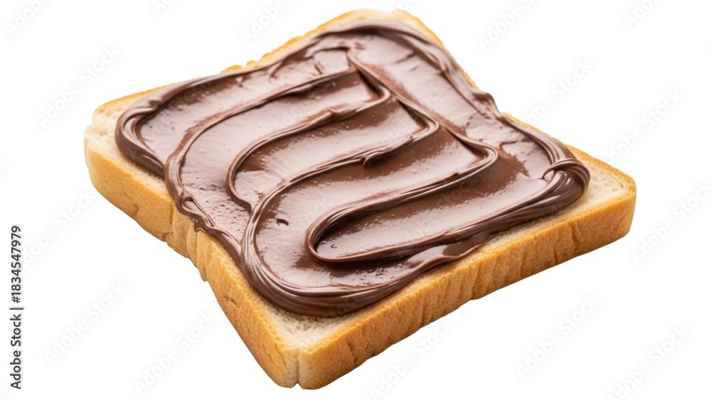 custom made wallpaper toronto digital Chocolate spread on the bread slice