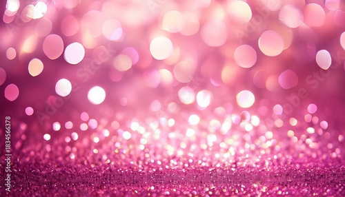 barbie pink tones glowing sparkles blurred background
