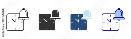 Midnight Icon Set. Designed In Multi Style