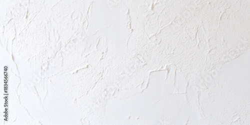 White cloud dancer color of the year 2026. Textured wall surface as abstract background. Concept for home decor backdrop or design.