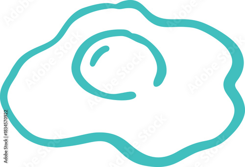 Doodle Fried Egg Element
