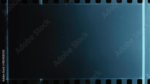 Vintage film countdown loop with frame burns. High quality 4k footage