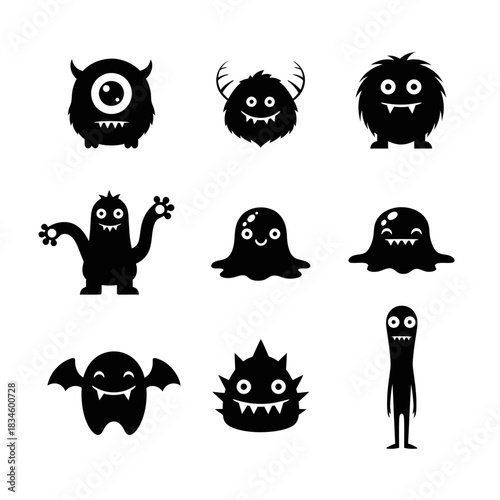 Monster and creature icons