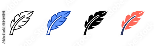 Feather icon set multiple style collection