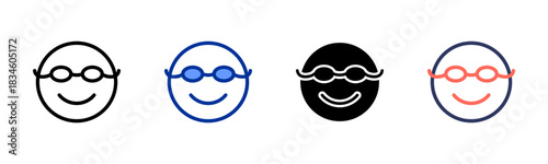 Handsome icon set multiple style collection