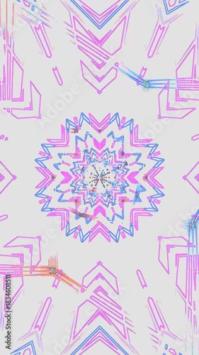 Tunnel video loop screensaver motion background creates a seamless experience for visual displays and digital art