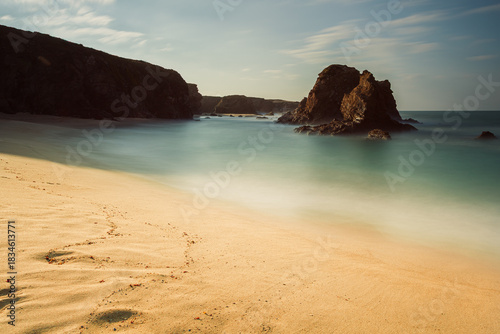 beach at sunset