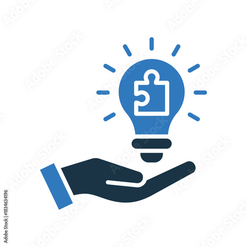 Solution mixed color icon