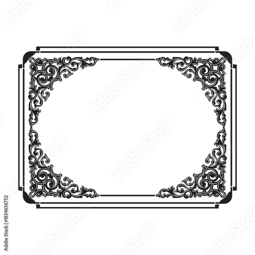 rectangle decorative border f...