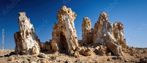 Desert chert formations shine for New Year