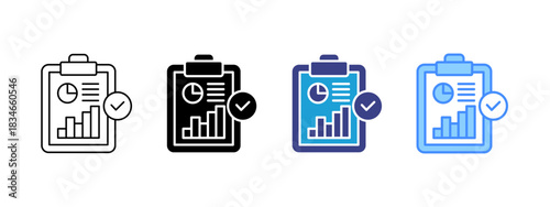 Result  icon set multiple style collection