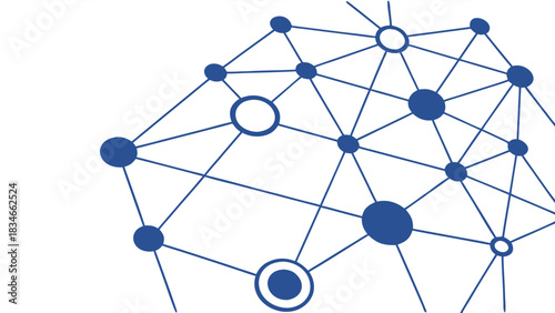 Abstract Digital Network Global Technology Concept with vector illustration