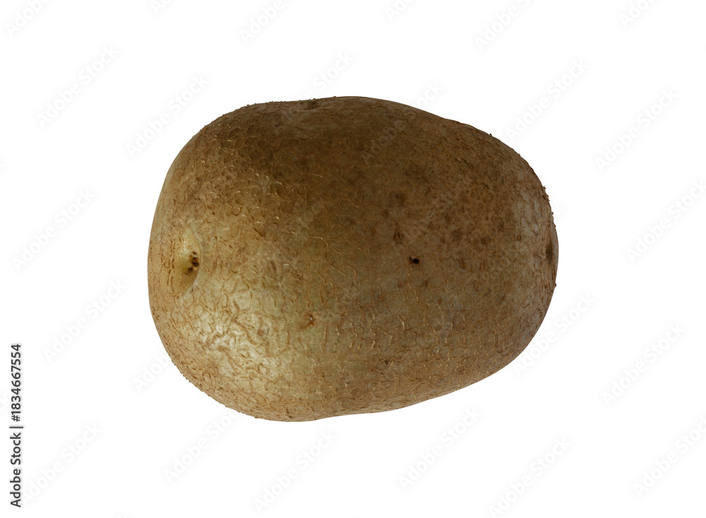 Fototapeta premium whole potato vegetable isolated