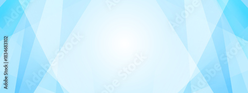 Abstract Geometric Background with Overlapping Shapes