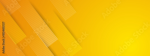 Abstract Geometric Background with Overlapping Shapes