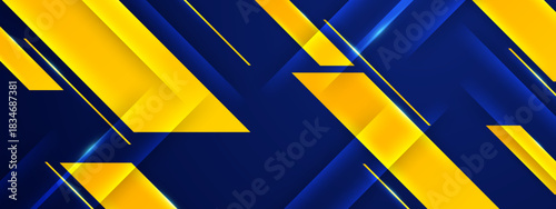 Modern abstract geometric background for business design template