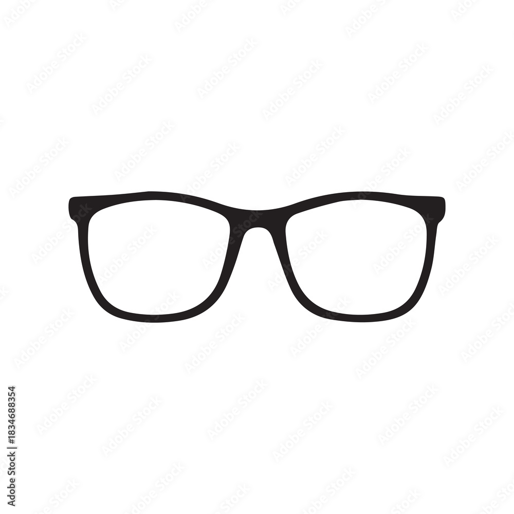 Fototapeta premium Sunglasses black icon fashion stylish eye classic beautiful background design.