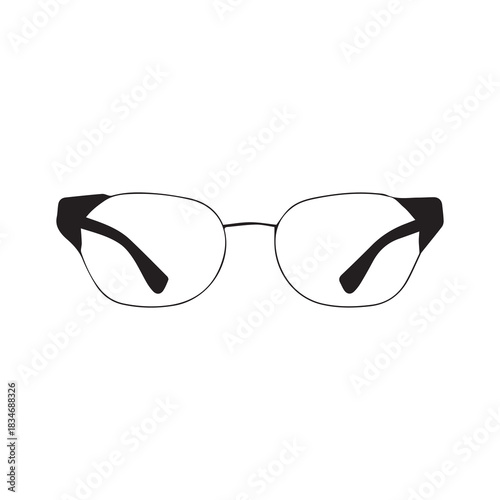 Sunglasses black icon fashion stylish eye classic beautiful background design.