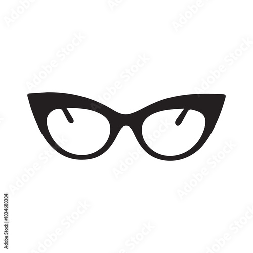 Sunglasses black icon fashion stylish eye classic beautiful background design.