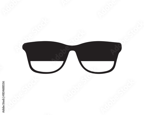 Sunglasses black icon fashion stylish eye classic beautiful background design.