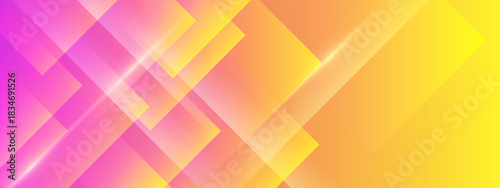 Dynamic Geometric Background With Gradient Shapes