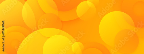 Modern Geometric Background With Gradient Color Shapes