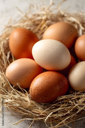 eggs in the nest
