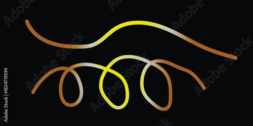 vector illustration of a glowing neon background, seamless pattern 