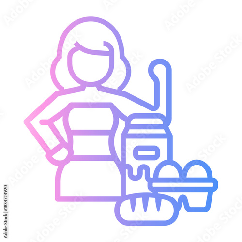 lifestyle Line Gradient Icon