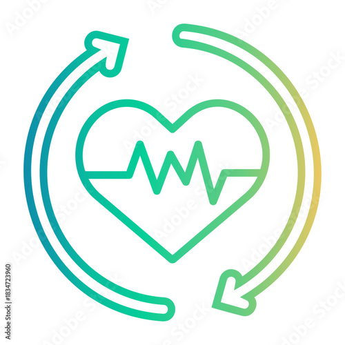 lifestyle Line Gradient Icon