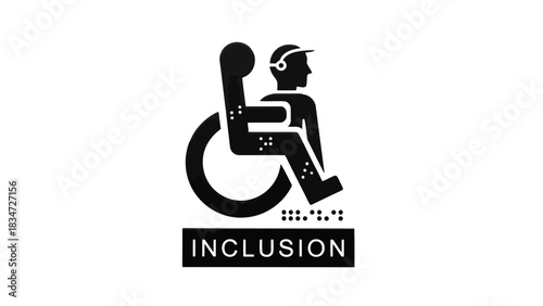 Symbol of inclusion for people with disabilities